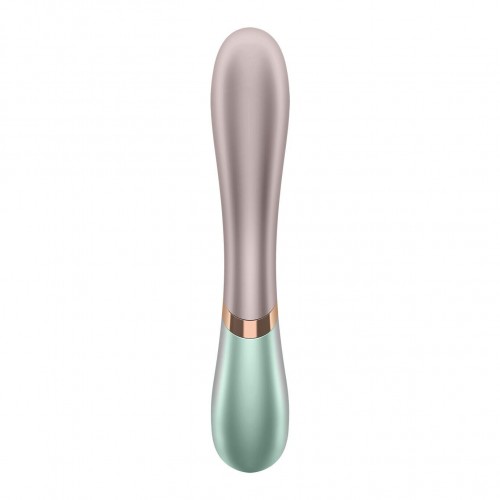 Смарт вібратор-кролик із підігрівом Satisfyer Hot Lover Green в інтернет супермаркеті PbayMarket!