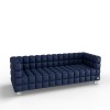 Тримісний диван KULIK SYSTEM NEXUS Екошкіра 3 Темно-синій (hub_Fqcg36660) в інтернет супермаркеті PbayMarket!