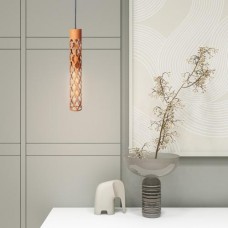 Світильник підвісний MSK Electric Flow у стилі лофт під лампу Е27 коричневий MR 6041 BR