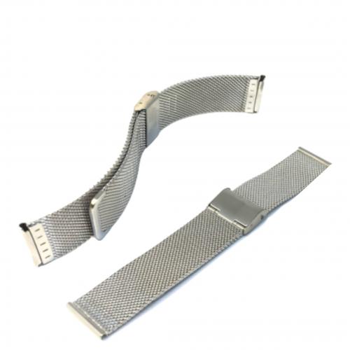 Універсальний металевий ремінець браслет для годинника KMITX сріблястий Універсальний металевий ремінець браслет для годинника KMITX сріблястий