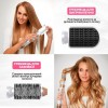 Мультистайлер No Brand Airwrap HS05 long, стайлер з 7 насадками Білий
