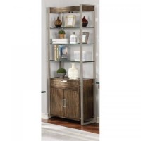 Стелаж для зберігання в стилі Loft NS-1918 2030x800x400 мм Черный Стелаж для зберігання в стилі Loft NS-1918 2030x800x400 мм Черный