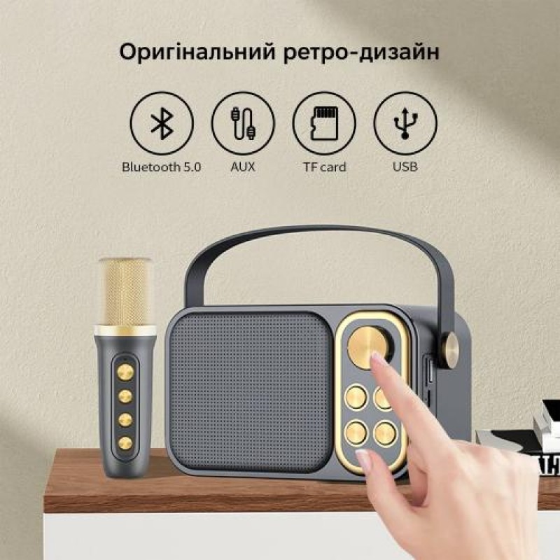 Портативна караоке-система Inspire YS-105 Black