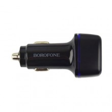 Автомобільний зарядний пристрій Borofone BZ14A PD20W QC3.0 Type C to Lightning 3A Чорний Автомобільний зарядний пристрій Borofone BZ14A PD20W QC3.0 Type C to Lightning 3A Чорний