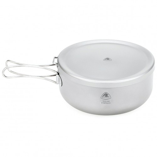 Казанок Robens Ori Titanium Pot with Plate Lid 0,8 л Сірий (1046-690339) Казанок Robens Ori Titanium Pot with Plate Lid 0,8 л Сірий (1046-690339)