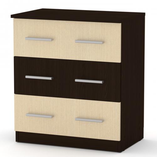 Комод Компаніт 3А Венге комбі (61х39х69 см) Комод Компаніт 3А Венге комбі (61х39х69 см)