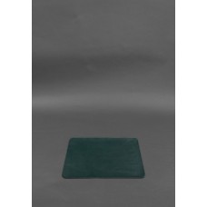 Килимок для мишки з натуральної шкіри 1.0 зелений краст BlankNote