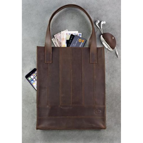 Сумка шопер BlankNote Бетсі Темно-коричневий (BN-BAG-10-o)