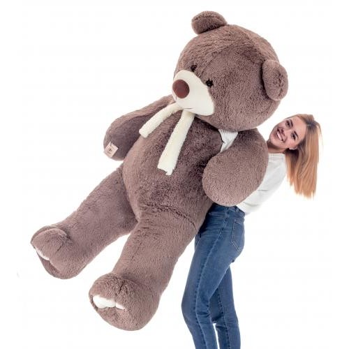 Плюшевий ведмідь Mister Medved Форрест 200 см Капучіно (097) Плюшевий ведмідь Mister Medved Форрест 200 см Капучіно (097)