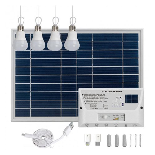 Сонячна система освітлення Lightwell LWS-12W4Kit в інтернет супермаркеті PbayMarket!