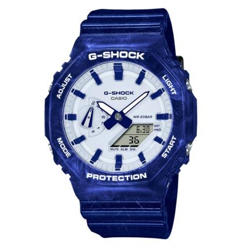Годинник Casio G-SHOCK GA-2100BWP-2AER Годинник Casio G-SHOCK GA-2100BWP-2AER
