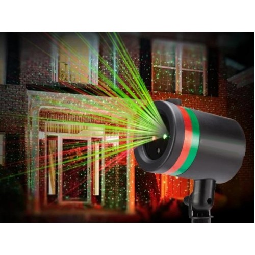 Різдвяний лазерний проектор As-seen-on-tv вуличний для світлових ефектів LASER LIGHT Різдвяний лазерний проектор As-seen-on-tv вуличний для світлових ефектів LASER LIGHT