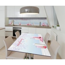 Наклейка вінілова на стіл Zatarga  