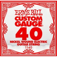 Струна Ernie Ball 1140 Nickel Wound Electric Guitar String .040 Струна Ernie Ball 1140 Nickel Wound Electric Guitar String .040