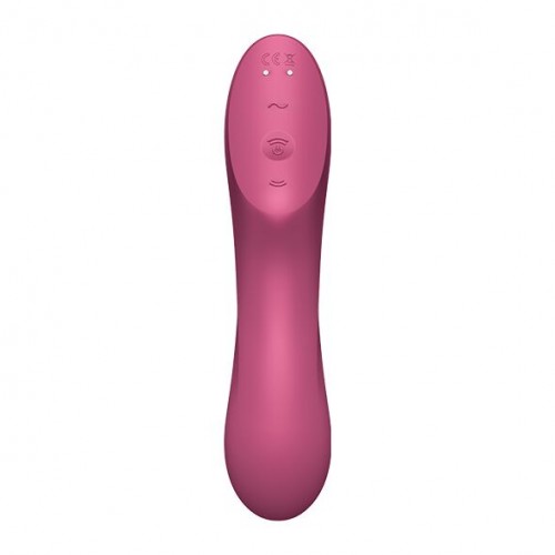 Вакуумний стимулятор із вібрацією Satisfyer Curvy Trinity 3 Red в інтернет супермаркеті PbayMarket!