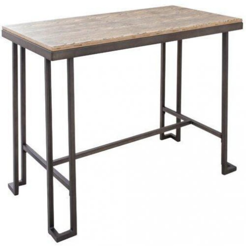 Обідній стіл у стилі Loft NS-1094 930x1200x600 мм Черный