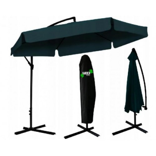 Садова парасоля GardenLine Green 3,5 м + Чехол Садова парасоля GardenLine Green 3,5 м + Чехол
