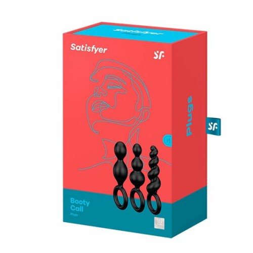 Набір анальних пробок Satisfyer Plugs 3 шт Чорний (SO2323) в інтернет супермаркеті PbayMarket!