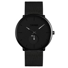 Чоловічий наручний годинник Skmei 9185 design Black