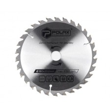 Диск Polax пиляльний по дереву з твердосплавними напайками 160 x 20.0 30Т (54-134)