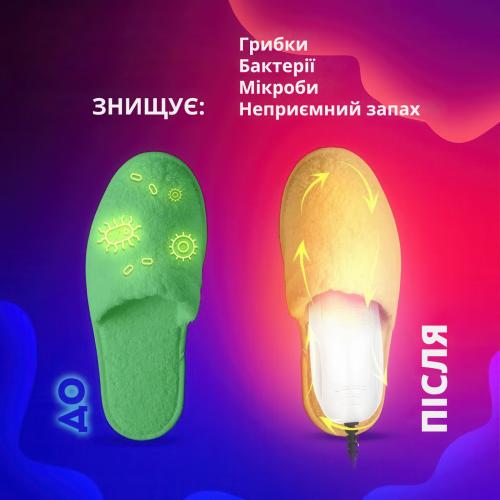 Сушарка для взуття No Brand 14 Вт Білий (SHRVZT-WHT-0453) Сушарка для взуття No Brand 14 Вт Білий (SHRVZT-WHT-0453)
