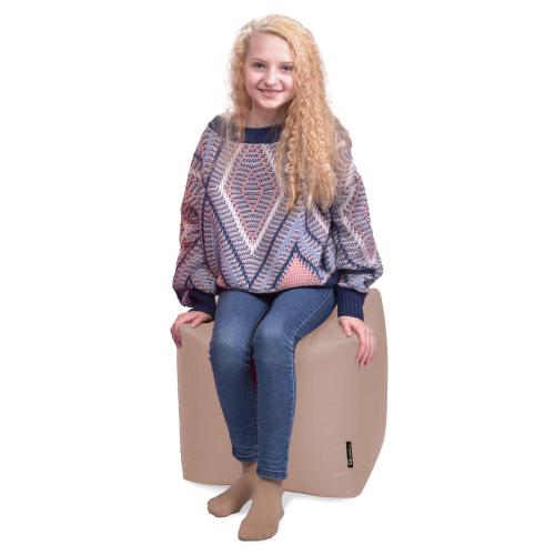 Пуф Кубик Оксфорд 40х40 Студія Комфорту Розмір Стандарт Кава з молоком Пуф Кубик Оксфорд 40х40 Студія Комфорту Розмір Стандарт Кава з молоком