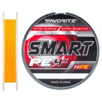 Шнур Favorite Smart PE 4x 150м #0.5/0.117мм 3.6кг Помаранчевий (1013-1693.10.40) Шнур Favorite Smart PE 4x 150м #0.5/0.117мм 3.6кг Помаранчевий (1013-1693.10.40)