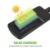 Вуличний настінний світильник Solar Light BK-4-320SMD з пультом ДУ та сонячною батареєю LED ліхтар