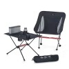 Стіл Naturehike NH19Z027-Z Сітка/Карбон 59х40х39 см Чорний (1047-6976023920400)