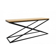 Консоль для дому в стилі Loft NS-397 630x1100x370 мм Черный