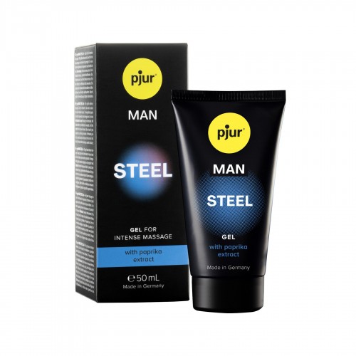 Гель для пеніса масажний Pjur MAN Steel Gel 50 мл (PJ12910) в інтернет супермаркеті PbayMarket!