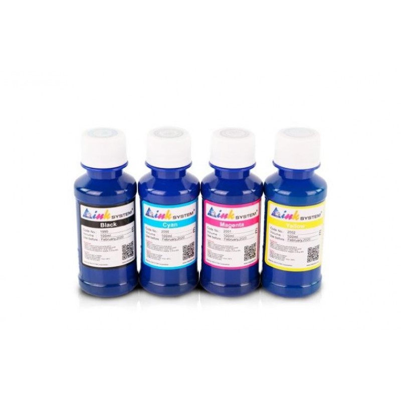 Набір чорнил INKSYSTEM для Epson Expression Home XP-212 4 шт 100 мл