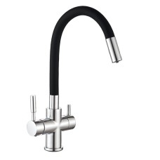 Змішувач для кухні MIXXUS Premium Hans 021 Reflector Black (MI5934)