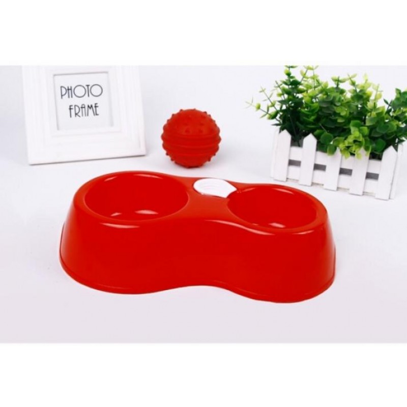 Годівниця напувалка автоматична Mine для собак і котів Червоний (hub_sqijd9)