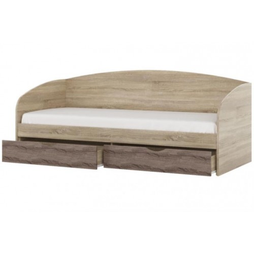 Ліжко Комфорт із ящиками Еверест сонома трюфель Ліжко Комфорт із ящиками Еверест сонома трюфель