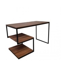 Стіл письмовий GoodsMetall з металу з полицями Лофт 1200х600х750 СП117 Стіл письмовий GoodsMetall з металу з полицями Лофт 1200х600х750 СП117