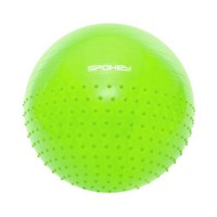 Гімнастичний м'яч Spokey HALF FIT 65 см Салатовий (s0247)