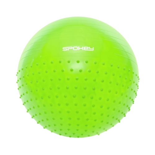Гімнастичний м'яч Spokey HALF FIT 65 см Салатовий (s0247) Гімнастичний м'яч Spokey HALF FIT 65 см Салатовий (s0247)