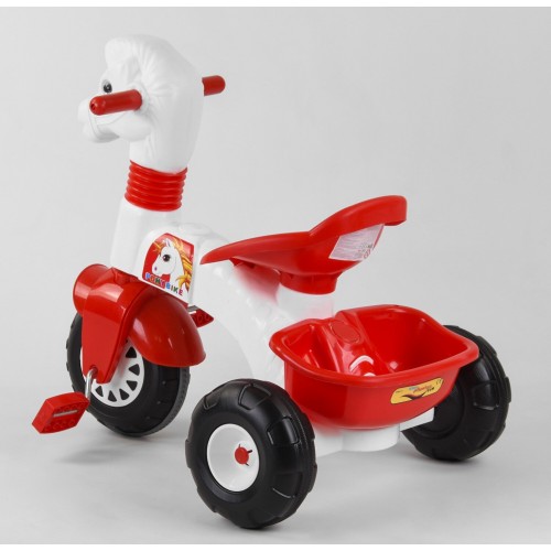 Велосипед триколісний Pilsan в кульку Red/White (102769)