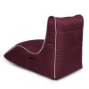 Крісло Мішок Лежак Оксфорд 80х125 Студія Комфорту Бордовий