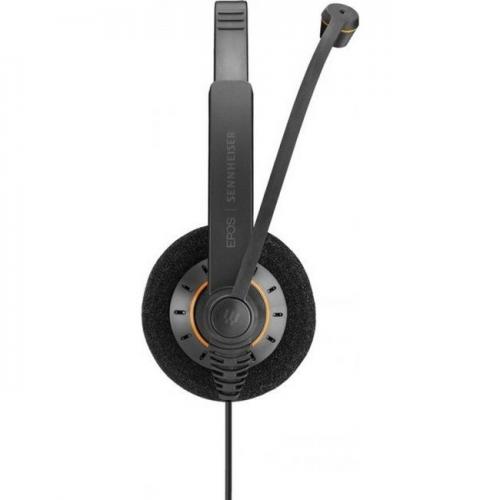 Гарнітура для кол центру навушники провідні Sennheiser Impact SC 60 USB ML (1000551) Black N в інтернет супермаркеті PbayMarket!