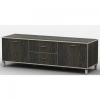 Тумба під телевізор Тиса Мебель ТВ-206 Венге 44x45x180 см