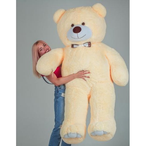 Плюшевий ведмедик Mister Medved Форрест 200 см Бежевий (014) Плюшевий ведмедик Mister Medved Форрест 200 см Бежевий (014)