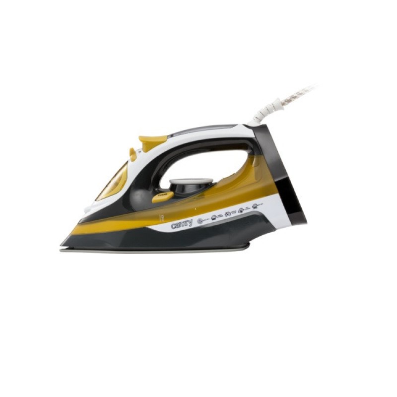 Праска Camry CR 5029 Iron Ceramic 3000W Жовто-чорний