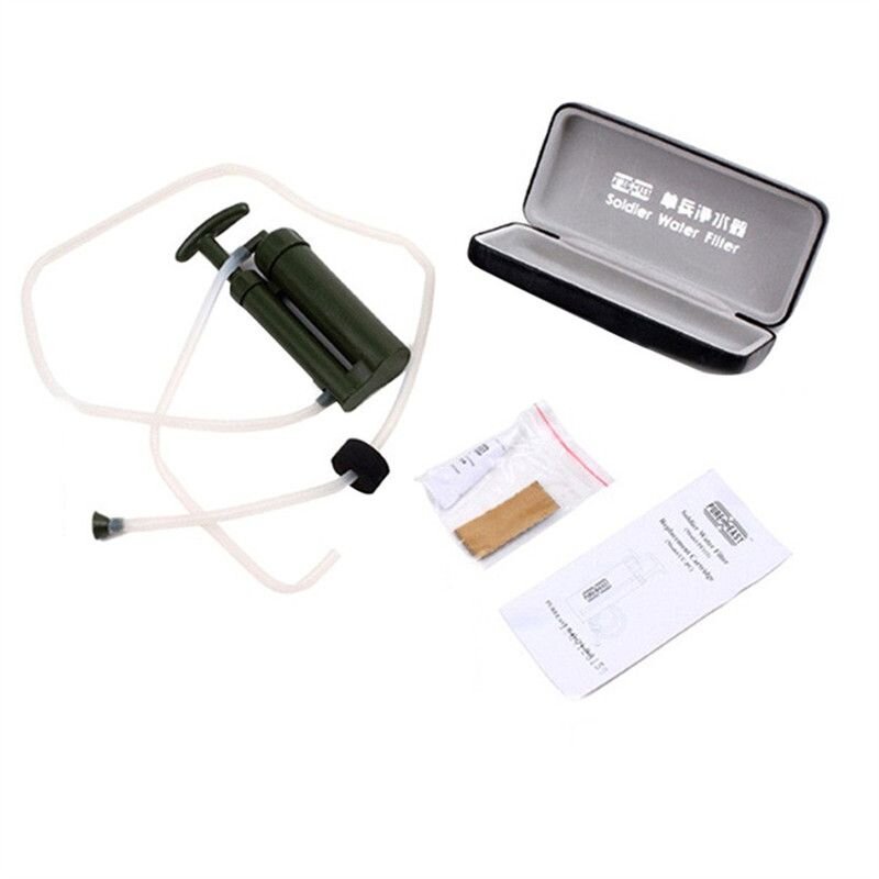 Похідний фільтр для води Gymtop SWF-2000, туристичний, армійський