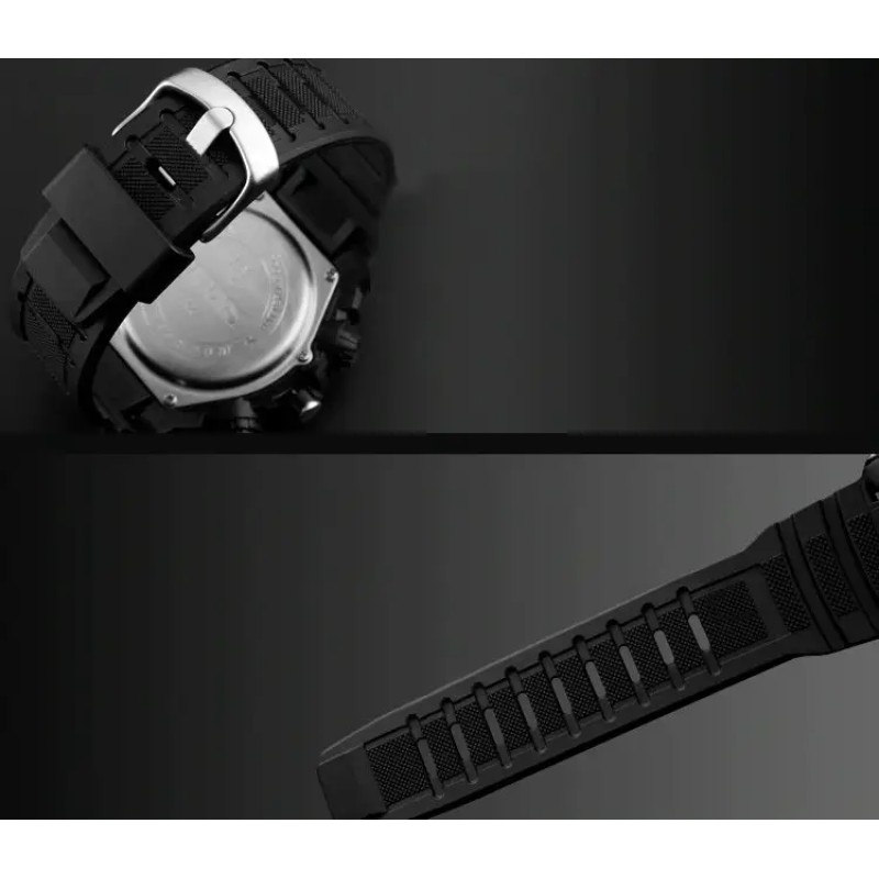 Годинник наручний чоловічий спортивний Skmei 1228 Black