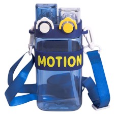 Пляшка для води з подвійним відкриванням YIWU Motion 550 мл Синій (HP-14-49BL)