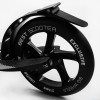 Самокат двоколісний складаний амортизатор Best Scooter PU колеса 100 кг Black and red (105585)