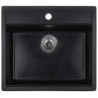 Мийка кухонна ZERIX ZS-5751S-03 Чорна (ZX4596) Мийка кухонна ZERIX ZS-5751S-03 Чорна (ZX4596)