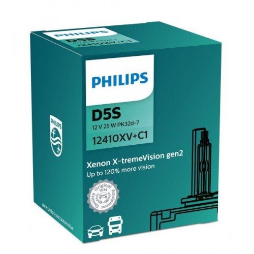 Ксенонова лампа Philips Xenon D5S X-treme Vision gen2 12410XVC1 +150% в інтернет супермаркеті PbayMarket!